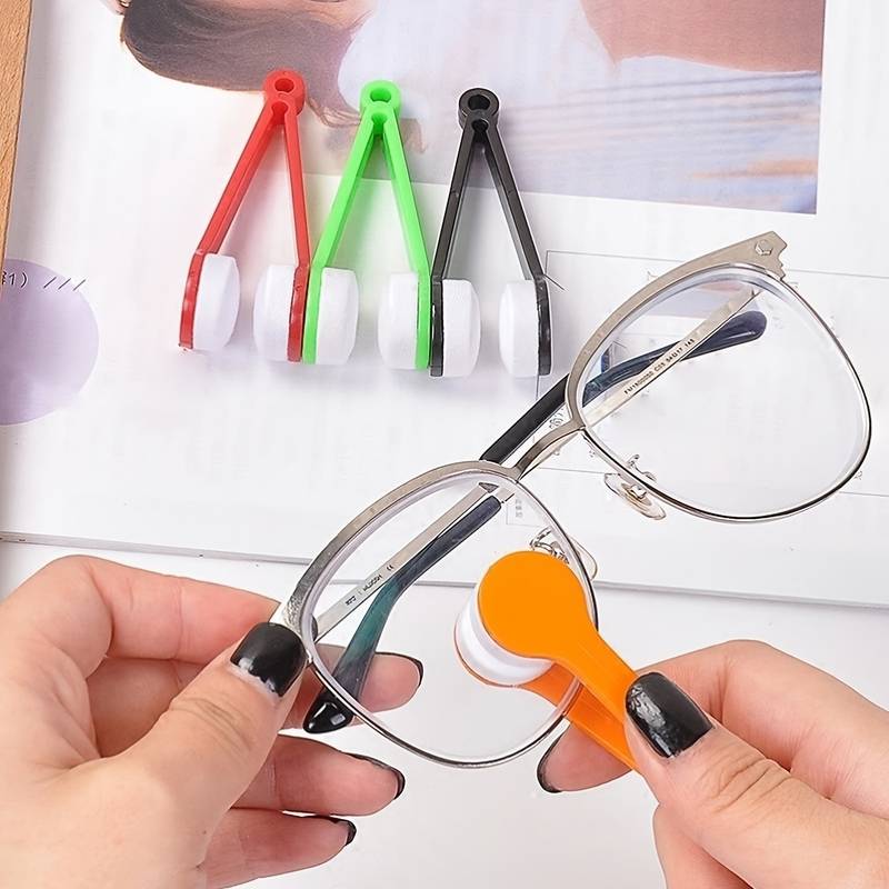 Portable Glasses Cleaner Brush Reusable Eyeglass Spectacles - Temu